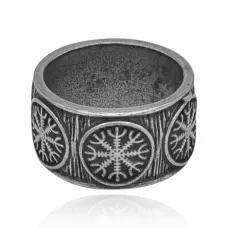 Кольцо Вегвизир, размер 11, цвет серебряный KL445-S-11