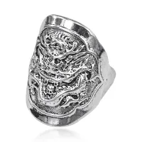 Безразмерное кольцо Дракон, 30мм KL451