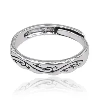 Безразмерное кольцо с узором, 3мм KL455
