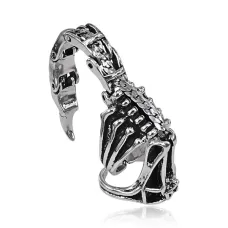 Безразмерное двойное кольцо Кобра, 11см KL459