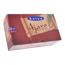Блок благовоний Ajaro (Вечная молодость) 12 упаковок по 15 грамм Satya-15-BL