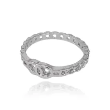 Кольцо, цвет серебряный, размер 8 KL472-08