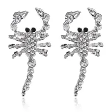 Серьги Скорпион, 4,5х2х1см SE217