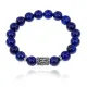 Браслет с руной Хагалаз и нат. камнем Лазурит 10 мм BSRC-04-10