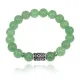Браслет с руной Одал и нат.камнем Нефрит 10 мм BSRC-12-13
