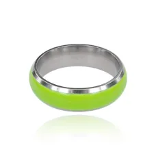 Светящееся кольцо, цвет зеленый, размер 8 KL465-G-08