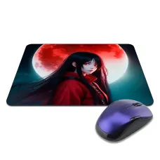Коврик для мыши 22х18см Аниме девушка полнолуние KMP727