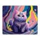 Коврик для мыши 22х18см Радужный котенок KMP737