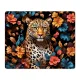 Коврик для мыши 22х18см Леопард в цветах KMP742