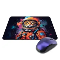 Коврик для мыши 22х18см Кот астронавт KMP744