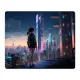 Коврик для мыши 22х18см Аниме девушка на краю крыши KMP745