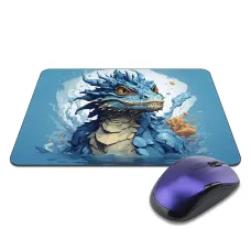 Коврик для мыши 22х18см Синий дракон KMP753
