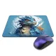 Коврик для мыши 22х18см Синий дракон KMP753