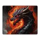 Коврик для мыши 22х18см Пылающий дракон KMP755