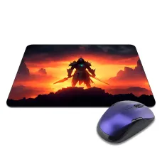 Коврик для мыши 22х18см Воин KMP759