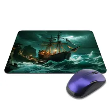 Коврик для мыши 22х18см Парусник в шторм KMP779