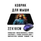 Коврик для мыши 22х18см Иисус в лонгсливе KMP785