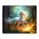 Коврик для мыши 22х18см Белая лошадь в лесу KMP812