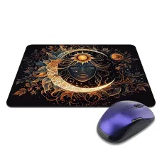 Коврик для мыши 22х18см Девушка и лунница KMP814