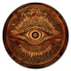 Коврик для мыши Всевидящий глаз, d.20см KM1178