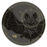 Коврик для мыши Летучая мышь, d.20см KM1193