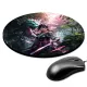 Коврик для мыши Девушка самурай с драконом, d.20см KM1203
