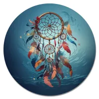 Коврик для мыши Ловец снов, d.20см KM1213
