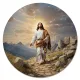 Коврик для мыши Иисус, d.20см KM1218