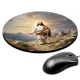 Коврик для мыши Иисус, d.20см KM1218