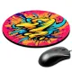 Коврик для мыши Граффити, d.20см KM1231