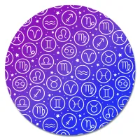 Коврик для мыши Знаки зодиака в градиенте, d.20см KM1234