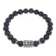 Браслет с руной Эваз и синт. камнем Синий авантюрин BSRD-06-02