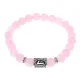 Браслет с руной Лагуз и нат.камнем Розовый кварц BSRD-11-15
