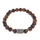 Браслет с руной Одал и нат.камнем Тигровый глаз BSRD-12-19