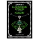 Амулет На исполнение желаний (рыбка) с камнем малахит (синт.), цвет серебр. MKA005-2
