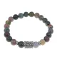 Браслет с руной Беркана и нат.камнем Яшма BSRD-21-25