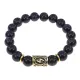 Браслет с руной Соулу и синт.камнем Синий авантюрин BSRF-01-02