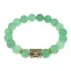 Браслет с руной Хагалаз и нат.камнем Нефрит BSRF-04-13
