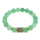 Браслет с руной Одал и нат. камнем Нефрит BSRF-12-13