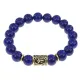 Браслет с руной Альгиз и нат. камнем Лазурит BSRF-16-10