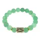 Браслет с руной Тейваз и нат.камнем Нефрит BSRF-20-13