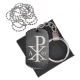 Черный жетон Монограмма Христа BKZB-242