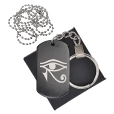 Черный жетон Око Ра BKZB-244