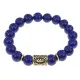 Браслет с руной Ансуз и нат. камнем Лазурит BSRF-24-10