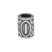 Бусина со славянской руной Исток, 13х10мм, нерж.сталь HB008-06