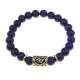 Браслет с руной Йера и нат. камнем Лазурит BSRG-07-10