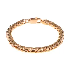 Браслет Цепочка, цвет золотой, 5мм UF066-4