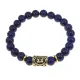 Браслет с руной Перт и нат.камнем Лазурит BSRG-14-10