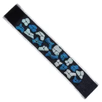 Джинсовый браслет с камнями, 20см UF092-02