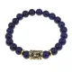 Браслет с руной Манназ и нат.камнем Лазурит BSRG-23-10